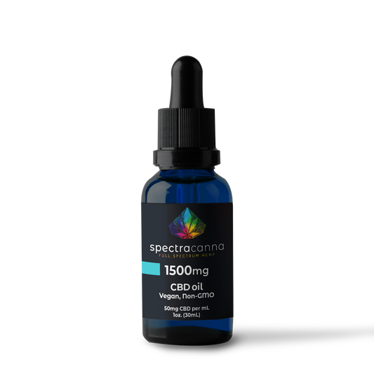 SpectraCanna 1500MG Full Spectrum CBD oil