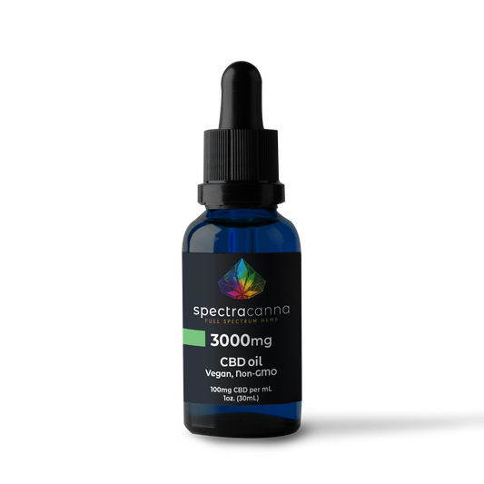 SpectraCanna 3000MG Full Spectrum CBD oil
