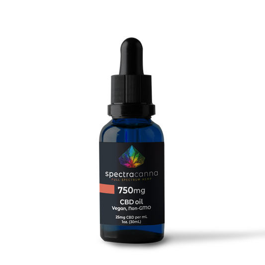 SpectraCanna 750MG Full Spectrum CBD oil